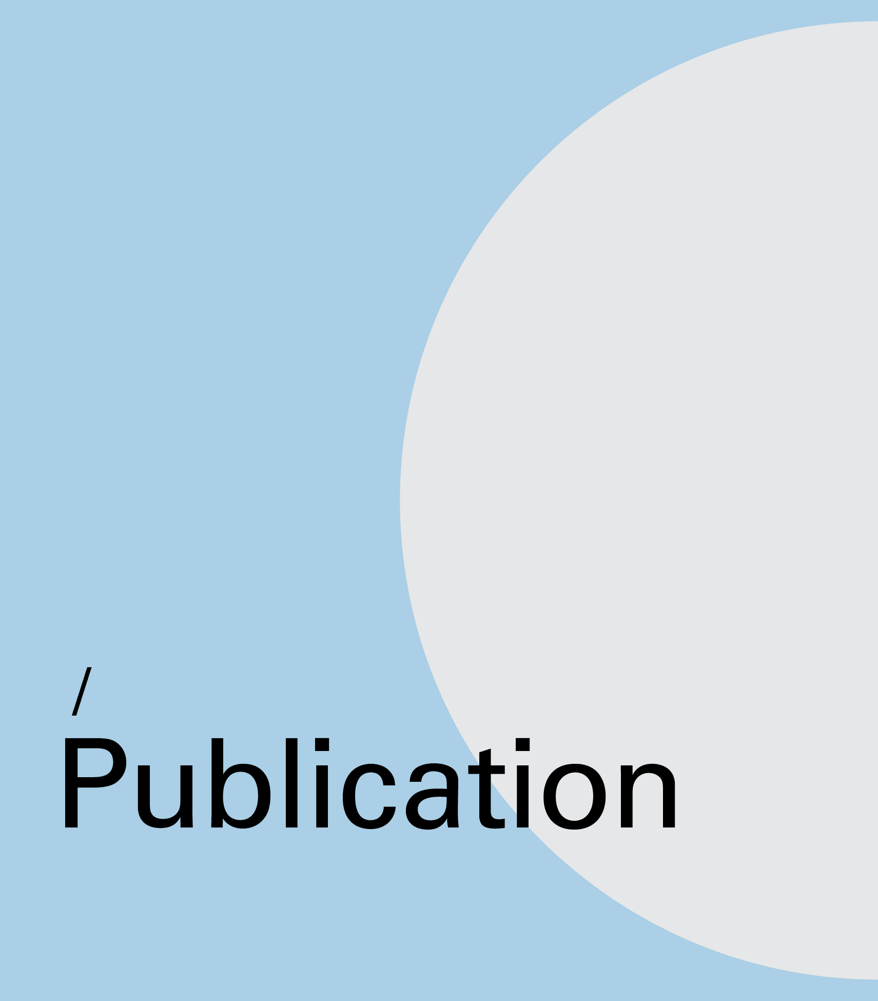 Publication